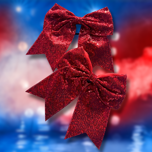 Røde Flying Superkids hårsløjfer perfekt til skole, leg, sport og festlige aktiviteter