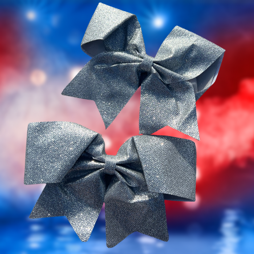 Sølv Flying superkids hårsløjfer