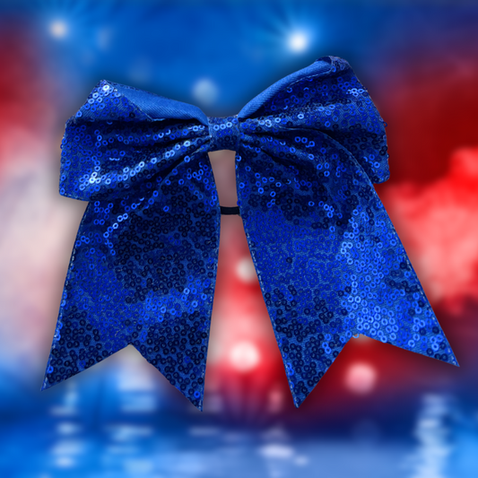 Hårsløjfer 2 stk blå