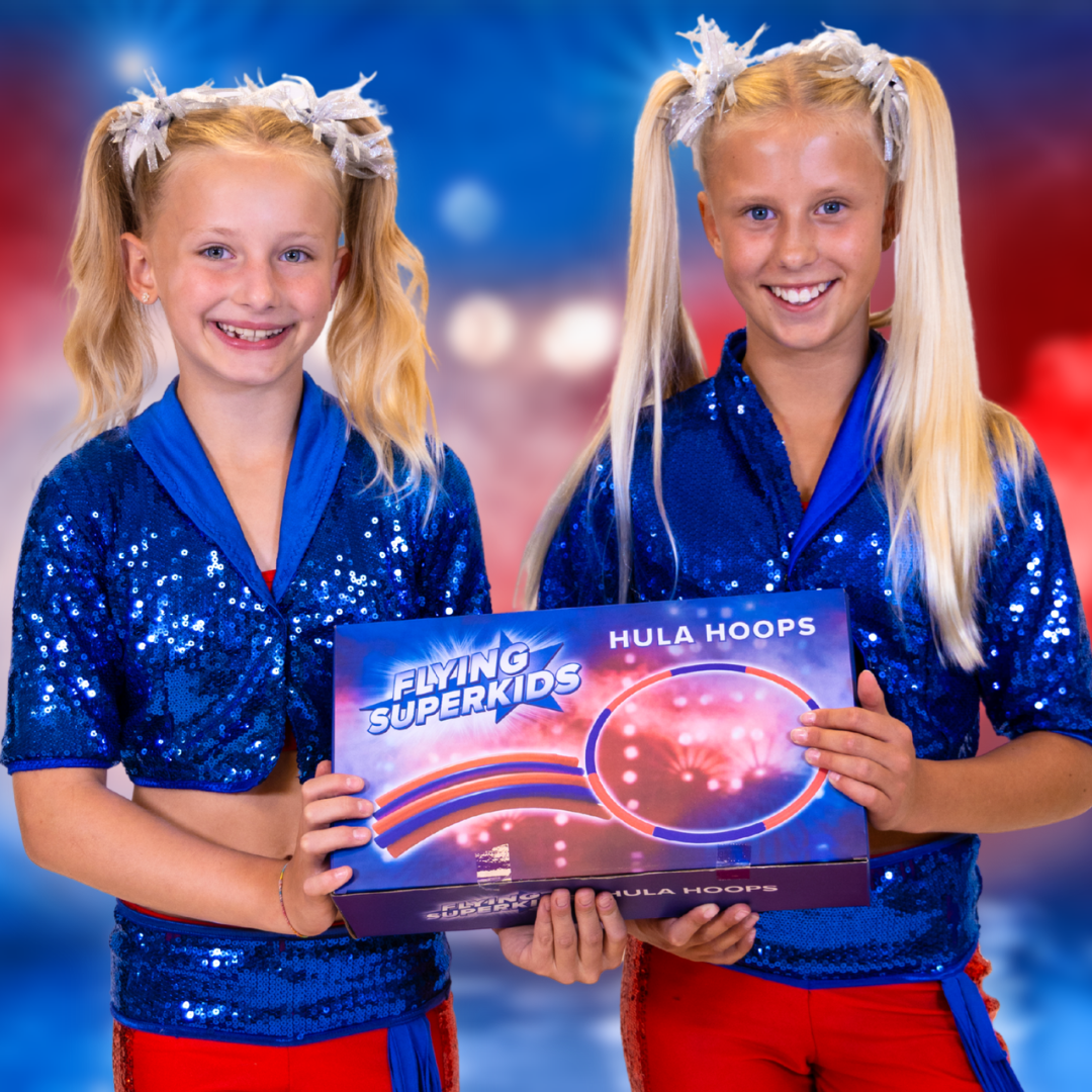 Flying Superkids Hulahopringe (3stk)